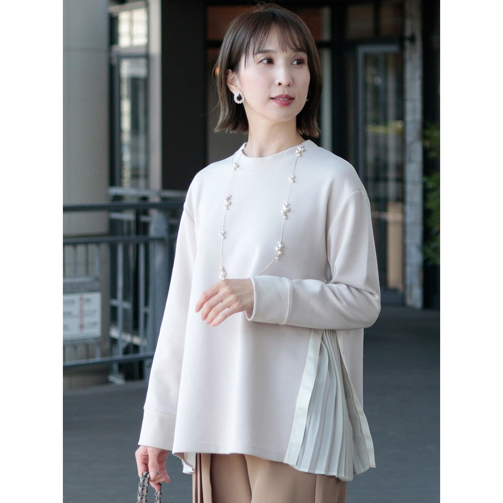 サイドプリーツカットソー 大きいサイズ レディース15