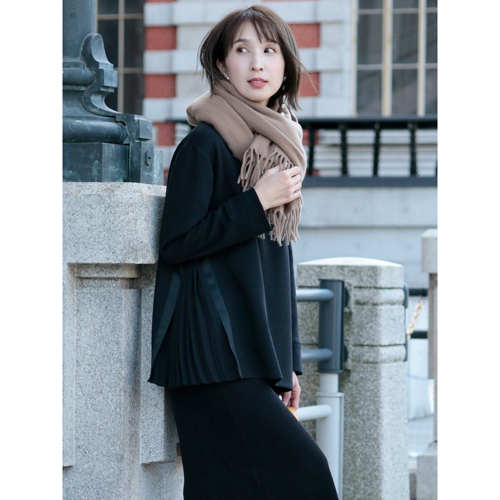 サイドプリーツカットソー 大きいサイズ レディース6