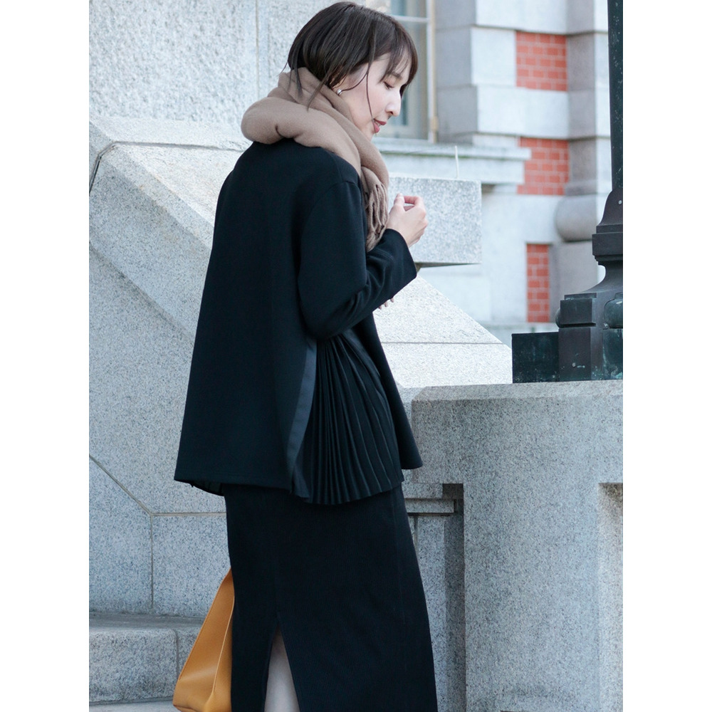 サイドプリーツカットソー 大きいサイズ レディース7