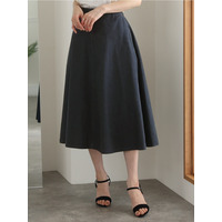 デニムフレアスカート21A　大きいサイズ レディース