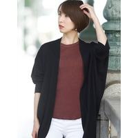 コットンドルマンカーディガン　大きいサイズ レディース