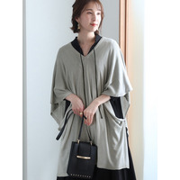 マルチウェイストールカーディガン　大きいサイズ レディース