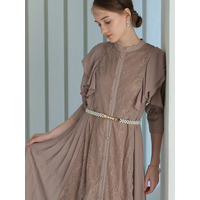 小粒の一連パールゴムベルト