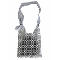 ビーズ×オーガンジーバッグ