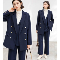 【入卒式/セレモニー】着回しベスト＆ジャケット3点セットアップスーツ