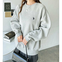 【新色追加】GeeRA別注【U.S. POLO ASSN.】表ピーチ裏起毛スウェット