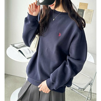 【新色追加】GeeRA別注【U.S. POLO ASSN.】表ピーチ裏起毛スウェット