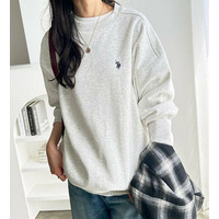 【新色追加】GeeRA別注【U.S. POLO ASSN.】表ピーチ裏起毛スウェット