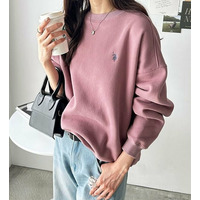 【新色追加】GeeRA別注【U.S. POLO ASSN.】表ピーチ裏起毛スウェット