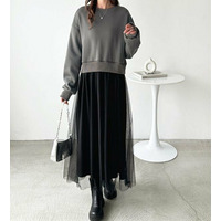 チュールドッキングワンピース