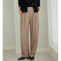 【L-XL展開/新色追加】夏 にぴったり！オンオフ着られるカーブパンツ