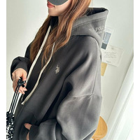 GeeRA別注【U.S. POLO ASSN.】フード刺繍裏起毛パーカー