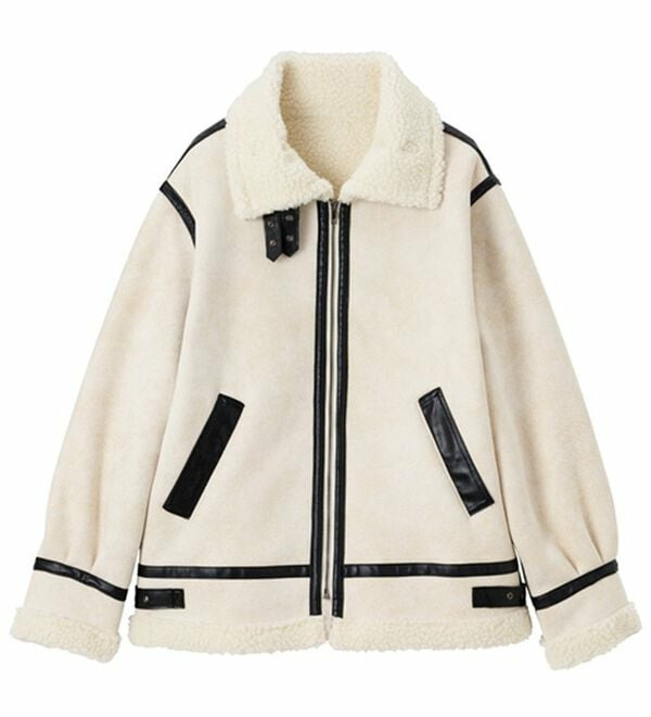 フェイクムートンジャケットブルゾン20