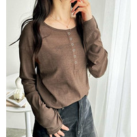 前後2WAYシアースラブヘンリーネックカットソー