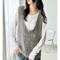 前後2WAYシャギーベスト