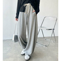 【L-XLサイズ展開】2WAYカーブスウェットイージーパンツ
