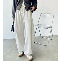 【L-XLサイズ展開】2WAYカーブスウェットイージーパンツ