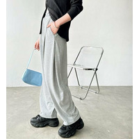 【L-XLサイズ展開】サイドタックイージースウェットパンツ