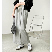 すっきり見え！フロントラインスウェットナロースカート