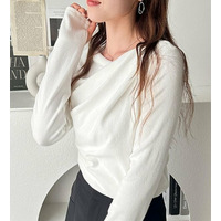 ドレープデザインカットソー