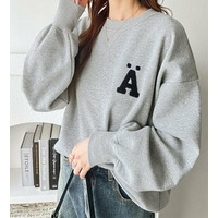 サガラ刺繍裏起毛スウェット