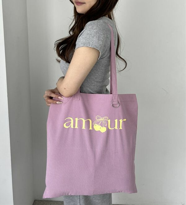 【A4対応】アソートカラーオリジナルロゴ 推し活トートバック3