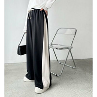 《FIRSTMOODコラボ》配色デザインボリュームスウェットパンツ