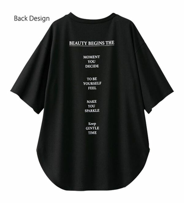 プリントチュニックTシャツ 大きいサイズ レディース25