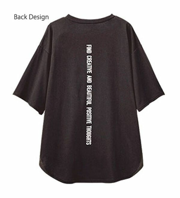 プリントチュニックTシャツ 大きいサイズ レディース26