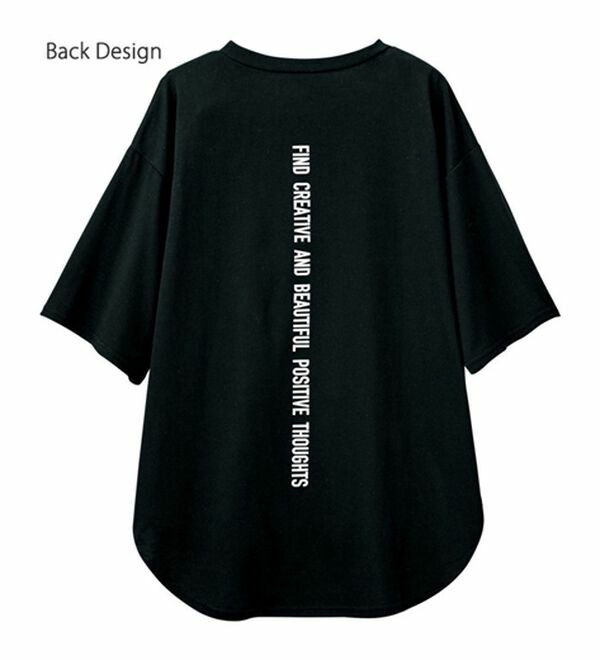 プリントチュニックTシャツ 大きいサイズ レディース28