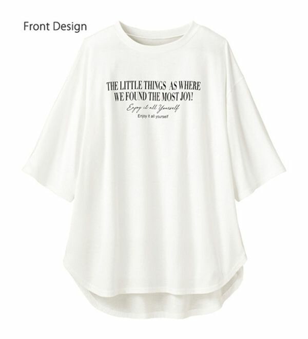 プリントチュニックTシャツ 大きいサイズ レディース29