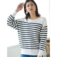 柔らか綿混素材ゆるシルエットニット　大きいサイズ レディース