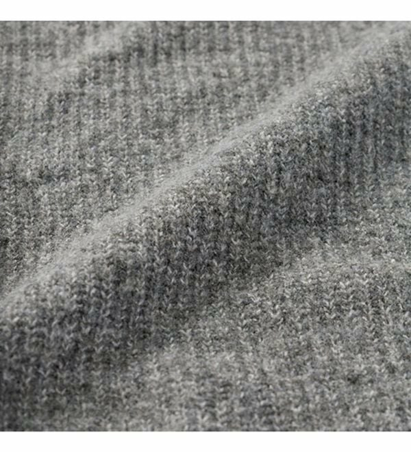 ボートネックミニ丈ニットワンピース 大きいサイズレディース24