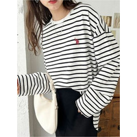 【Ｕ．Ｓ．ＰＯＬＯ　ＡＳＳＮ】オーバーサイズ刺しゅうロンＴ　大きいサイズレディース