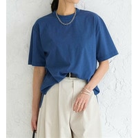 【汗ジミ対策◎】＜エアリーアイスコットン＞オーバーサイズTシャツ【半袖】