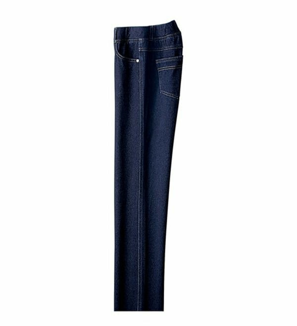 ヒンヤリ快適!接触冷感ニットデニムパンツ【股下63cm】26