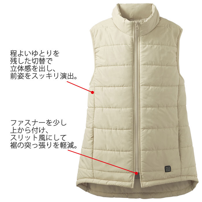 すぐにあったかヒーター付ベスト1
