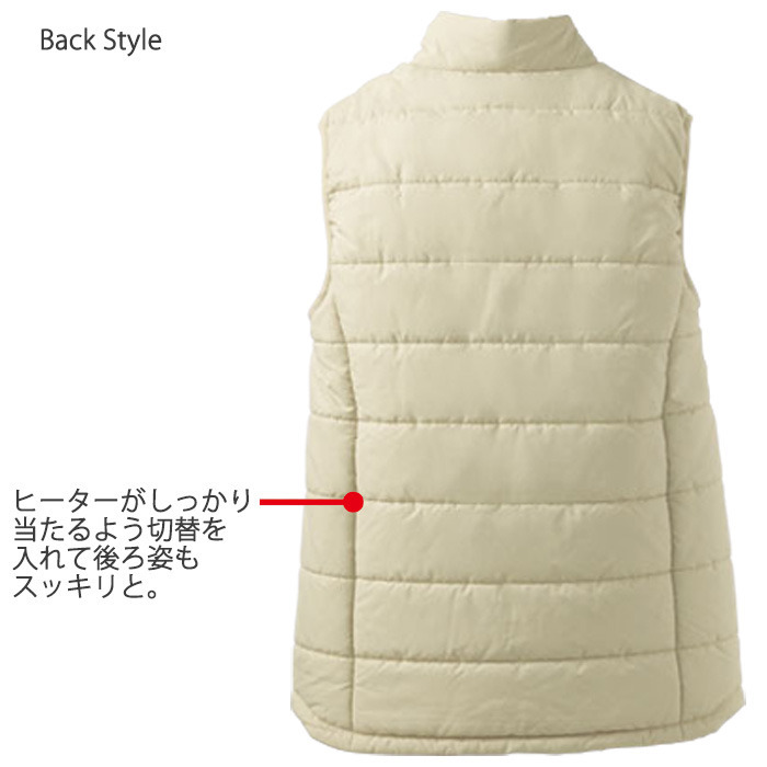 すぐにあったかヒーター付ベスト3