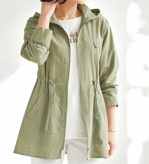 着るＵＶ対策！綿１００％サマージャケット  