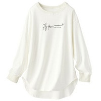 【小柄用】綿１００％抗菌防臭ロゴＴシャツ