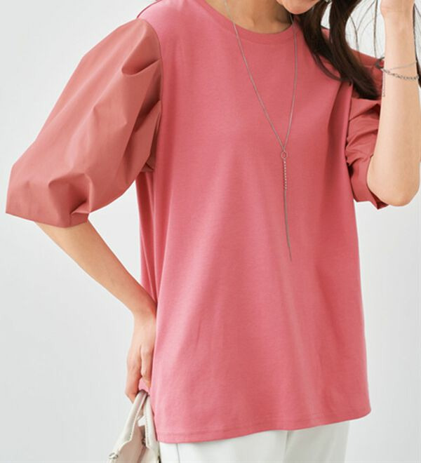 脱Ｔシャツ！ふわっとした袖プルオーバー　  