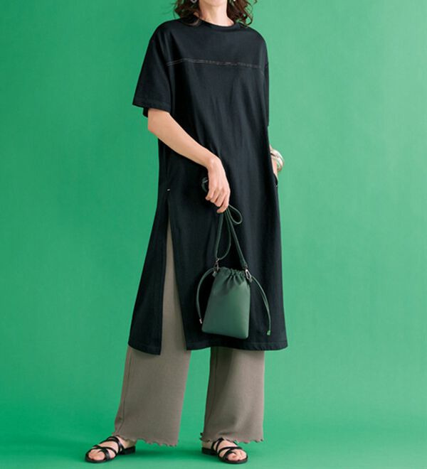 ポコポコパンツ＆ひんやりスリットワンピ　  