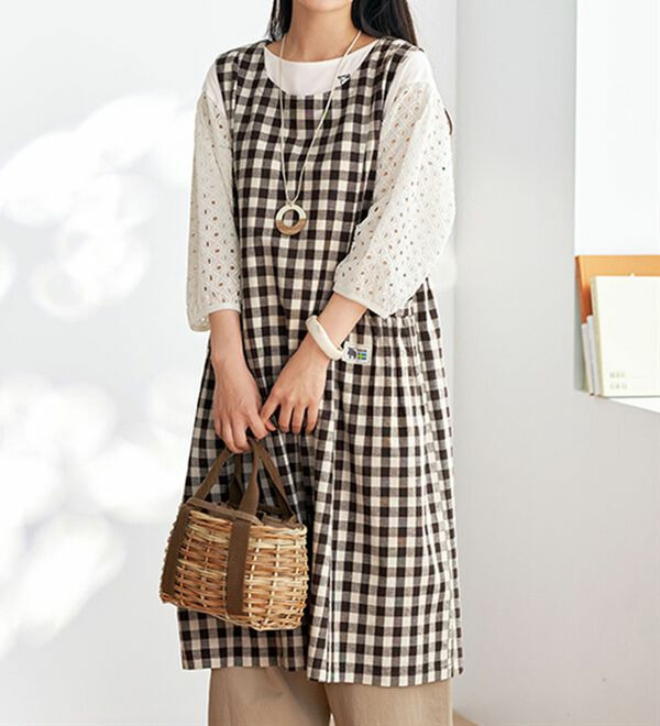 ＜ｍоｚ＞コットンリネンジャンスカ　　　  