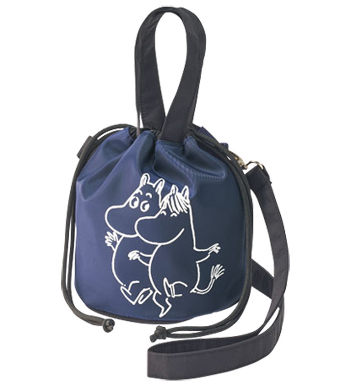 【ＭＯＯＭＩＮ】巾着型バッグ　　　　　　  
