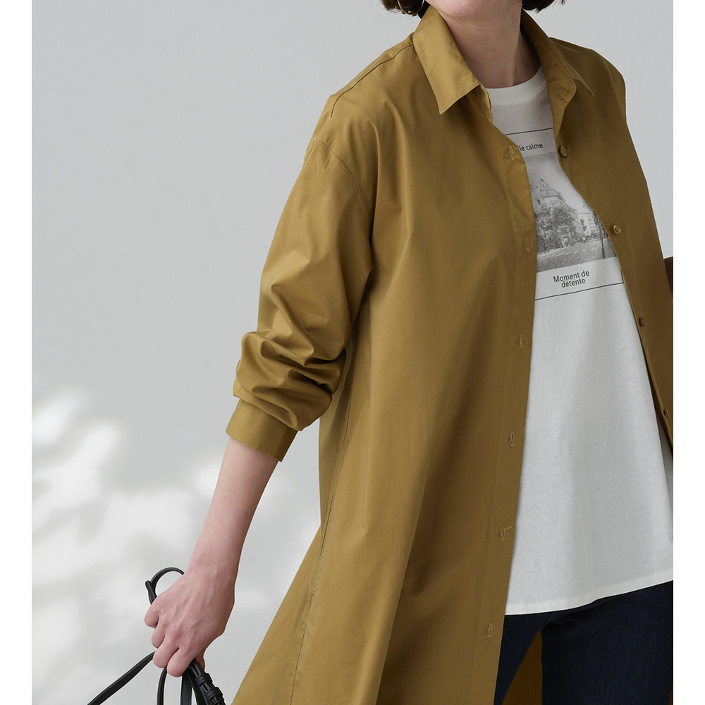 <SOLOTEX(R)>ストレッチシャツワンピース5