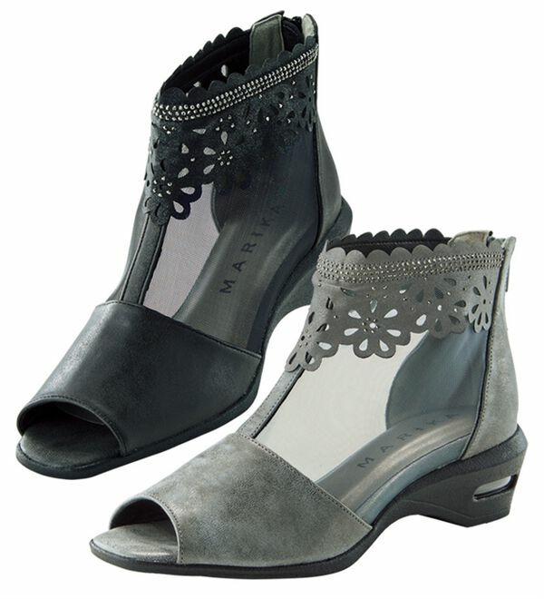 ４Ｅきらめきチュール使いサマーブーツ　　  