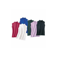 綿１００％着回し最適ハイネック６色組