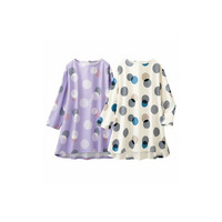 着こなし上品水玉チュニック２色組