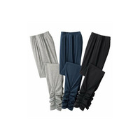 綿混のくしゅレギンス３色組