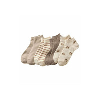 かかとフィットスニーカー丈ソックス４足組